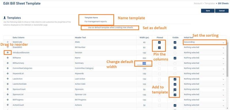How to Make and Edit a Template