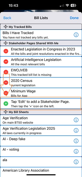 Adding stakeholder pages