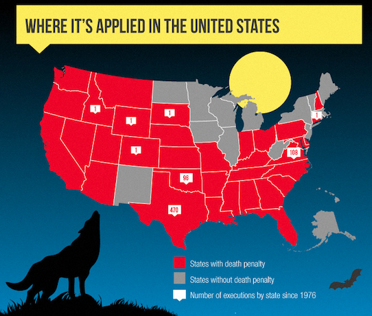Death Penalty Map