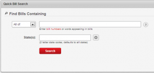Screen Shot of New Quick Search