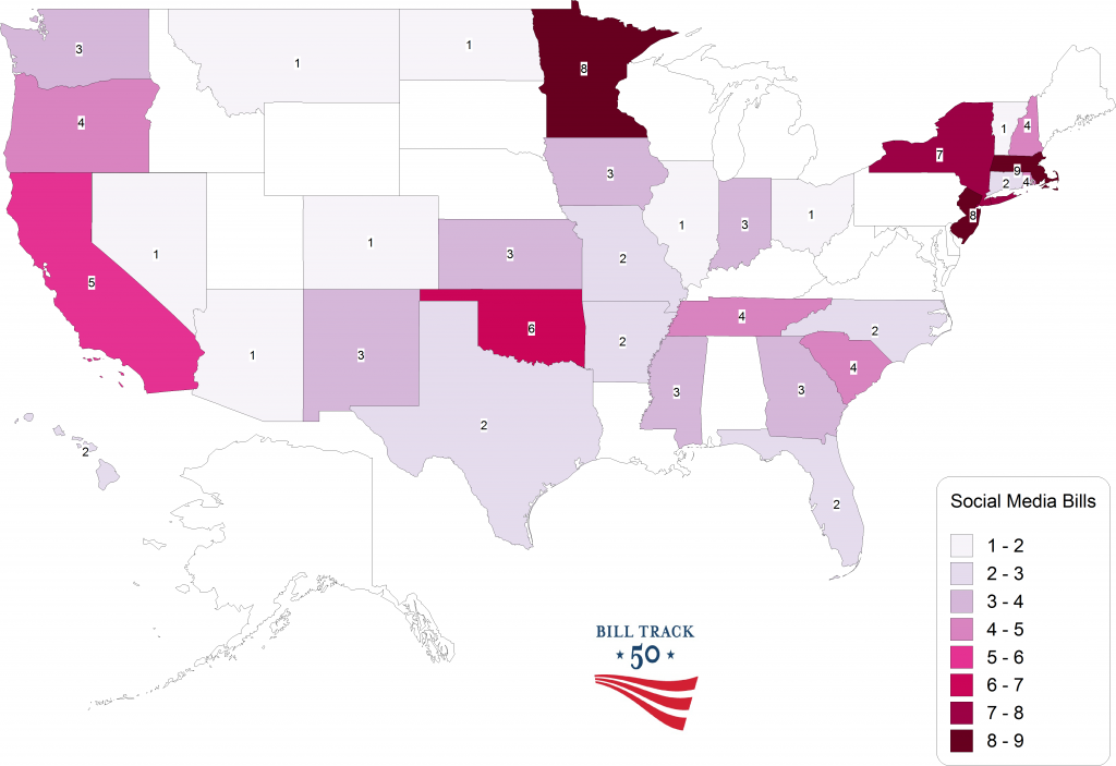 Social Media Bills Social Media Bill Heat Map