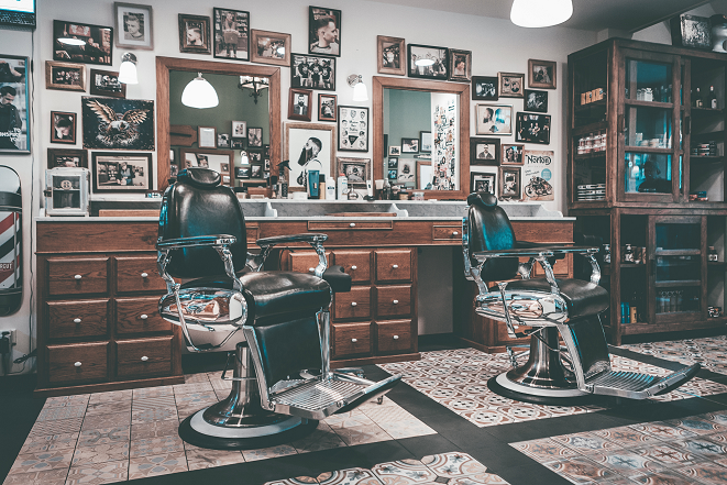 At the Barbershop Photo