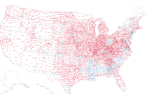 Shifting Counties