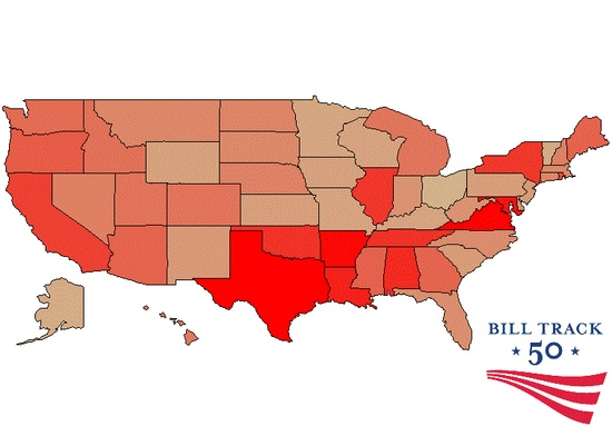 TotalBillsPassed Total Bills Passed 2011-2012